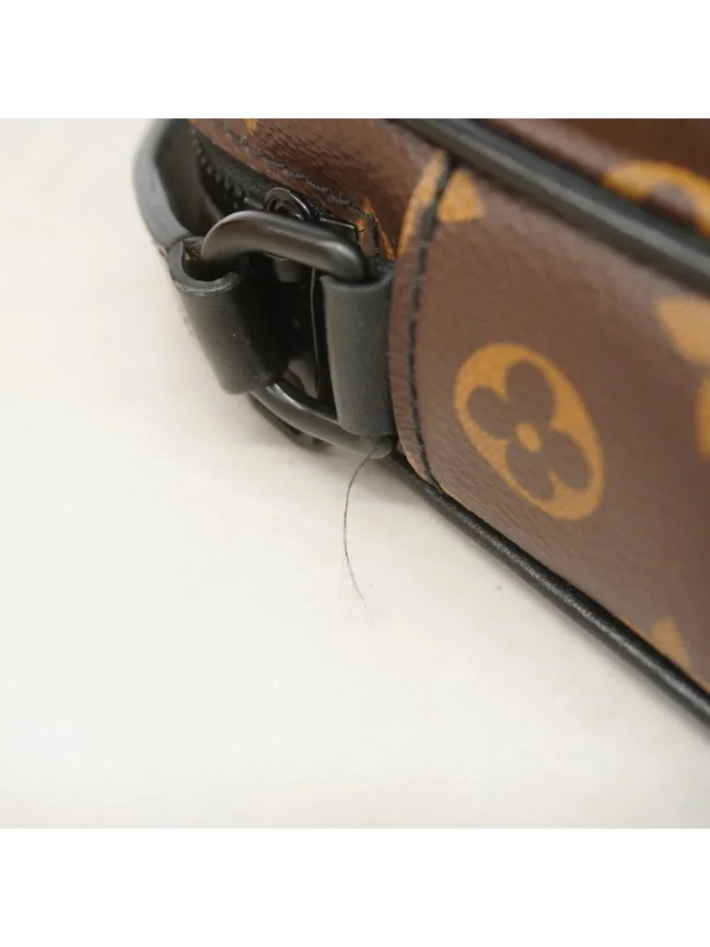 Louis Vuitton Shoulder Bag Monogram Macassar Christopher Wearable Wallet Brown